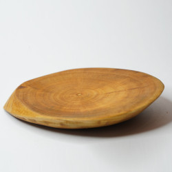 Wood Tray mixing bowl Unique design, Trim manually.