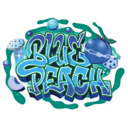 stickers Blue Peach, logo dei nostri semi femminizzati