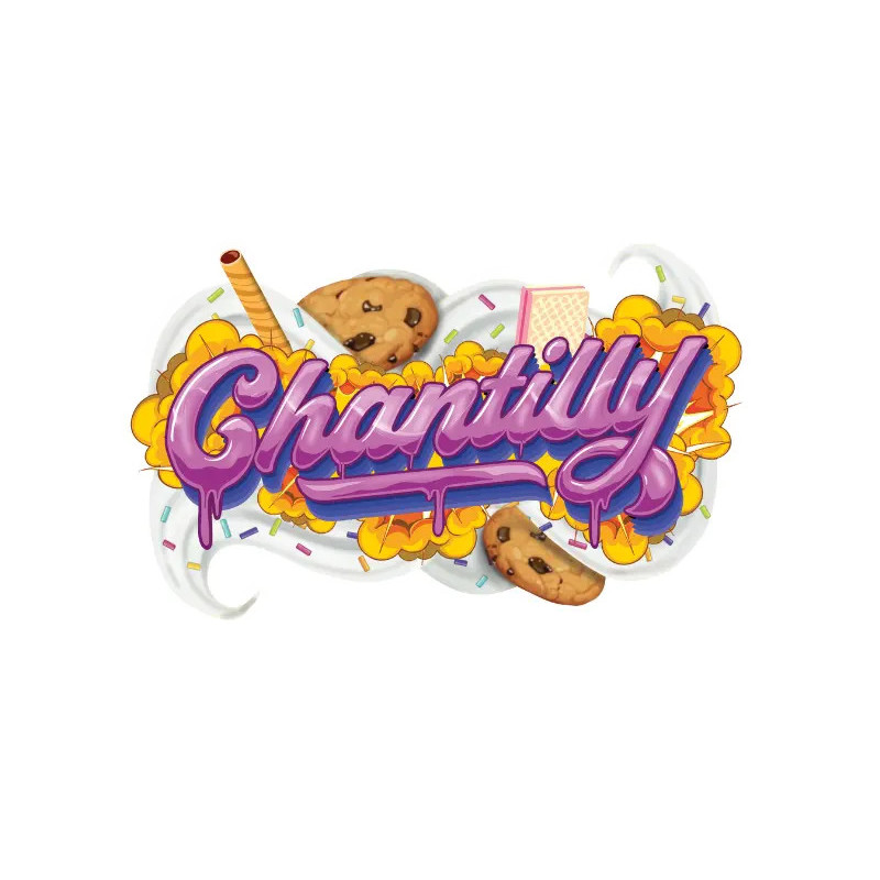 Pegatinas Chantilly, logo de las semillas feminizadas Pegatinas Chantilly, logo de las semillas feminizadas