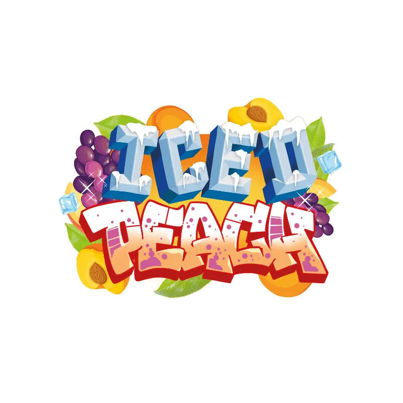 Pegatinas Blue Peach, logo de las semillas feminizadas Pegatinas Blue Peach, logo de las semillas feminizadas