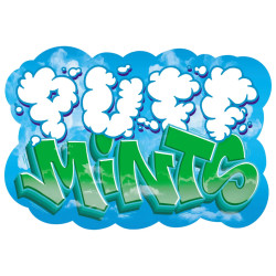Stickers Puff Mints, graines féminisées